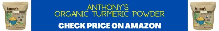 Anthony's Organic Turmeric Powder Display