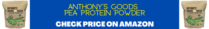 Anthony's Goods Pea Protein Powder Display