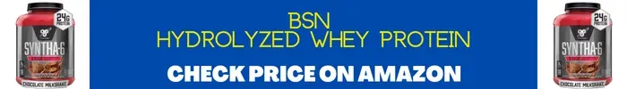 BSN Best Hydrolyzed Whey Protein Display