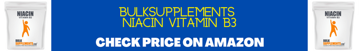 Bulksupplements Vitamin B3 Supplement Display