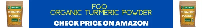 FGO Organic Turmeric Powder Display