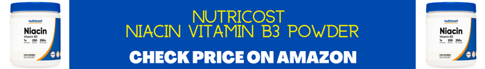 Nutricost Vitamin B3 Supplement Display