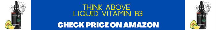 Think Above Vitamin B3 Supplement Display