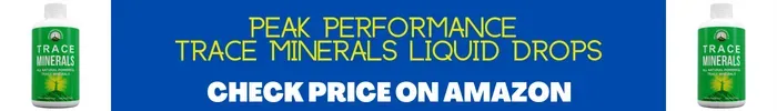 Peak Performance Trace Mineral Drops Display