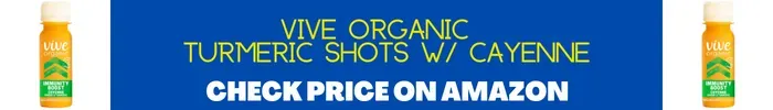 Vive Organic Turmeric Shots Display