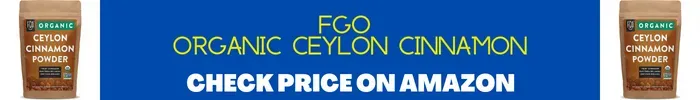 FGO Organic Ceylon Cinnamon Display