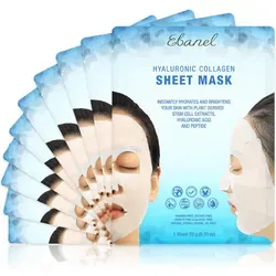 Ebanel Laboratories 10 Pack Collagen Face Mask
