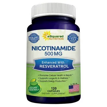 aSquared Nutrition Nicotinamide with Resveratrol