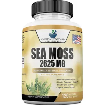 American Standard Organic Sea Moss Supplement