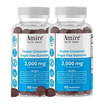 Amire by Dr. Awan Ceylon Cinnamon Sugar Free Gummies