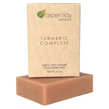 Aspen Kay Naturals Organic Turmeric Soap Bar