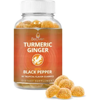 BeLive Turmeric Curcumin with Black Pepper & Ginger