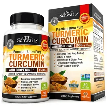 BioSchwartz Turmeric Curcumin with BioPerine