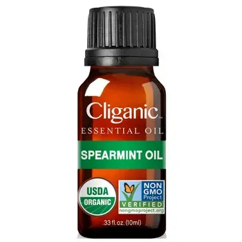 Cliganic USDA Organic Spearmint Essential Oil