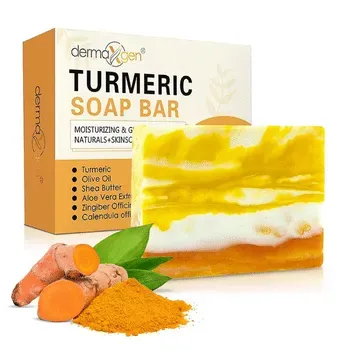 Dermaxgen Organic Turmeric Soap Bar