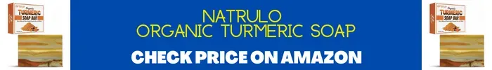 Natrulo Organic Turmeric Soap Display