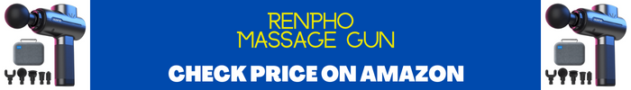 Renpho Massage Gun Display