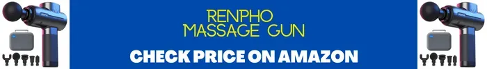 Renpho Massage Gun Display