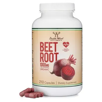 Double Wood Supplements' Organic Beet Root Powder Capsules