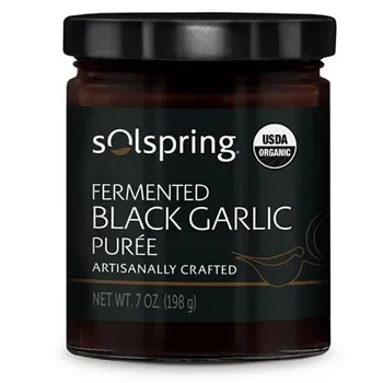 Dr. Mercola Solspring Organic Fermented Black Garlic Puree