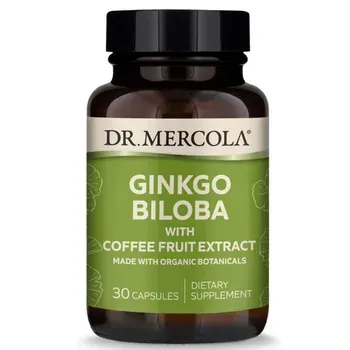 Mercola Organic Ginkgo Biloba with Coffee Fruit Extract