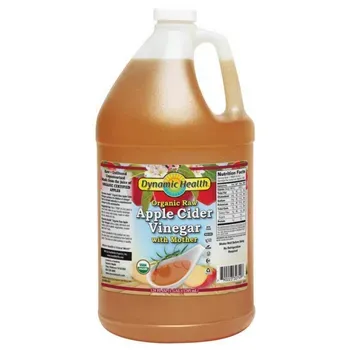 Dynamic Health Organic Raw Apple Cider Vinegar with Mother