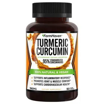 FarmHaven Turmeric Curcumin with BioPerine Black Pepper