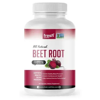 Fresh Nutrition's Organic Beet Capsules