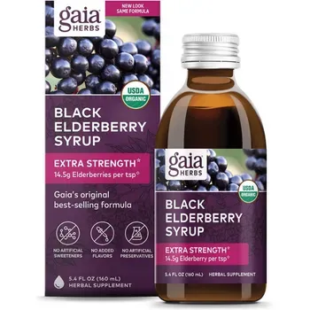 Gaia Herbs Black Elderberry Syrup