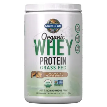 Garden of Life Organic Chocolate Peanut Butter Whey Protein Powder
