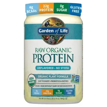 Garden of Life Raw Organic Protein Unflavored Powder