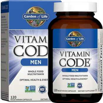 Garden of Life Vitamin Code Whole Food Multivitamin for Men