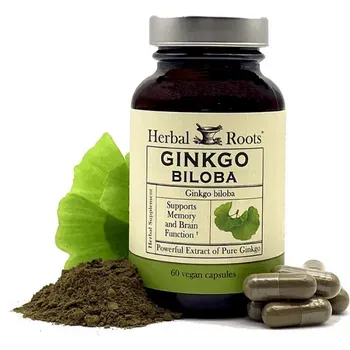 Herbal Roots Ginkgo Biloba Extract Capsules