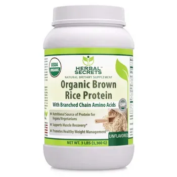 Herbal Secrets Organic Brown Rice Protein Powder