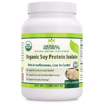 Herbal Secrets Organic Soy Protein Isolate