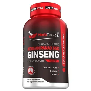 Herbtonics Ginseng Korean Red Panax Extract