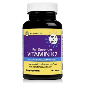 InnovixLabs Full Spectrum Vitamin K2 with MK-7 and MK-4
