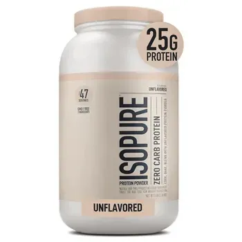 Isopure Unflavored Whey Isolate Protein Powder