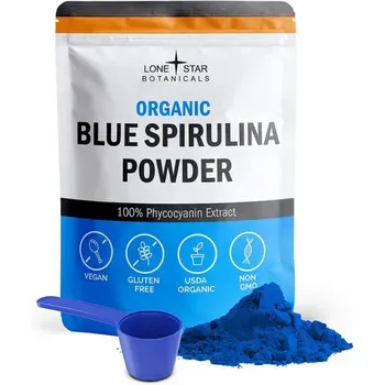 Lone Star Botanicals Organic Blue Spirulina Powder