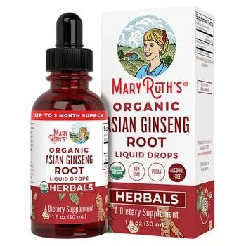 MaryRuths Asian Ginseng Supplement