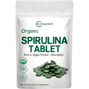 Microingredients Organic Spirulina Supplement