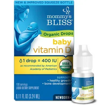 Mommy Bliss Organic Baby Vitamin D Drops