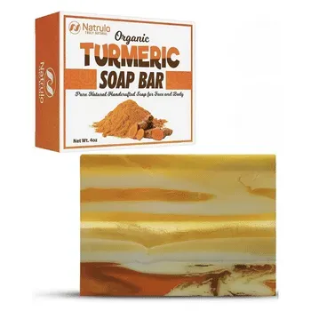 Natrulo Organic Turmeric Soap Bar