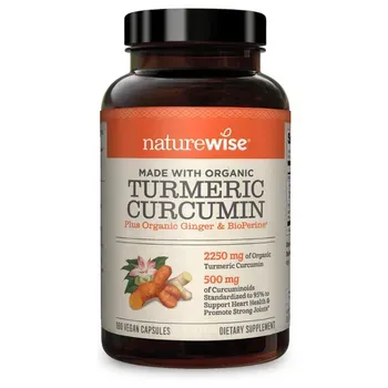 NatureWise Curcumin Turmeric with BioPerine Black Pepper Extract