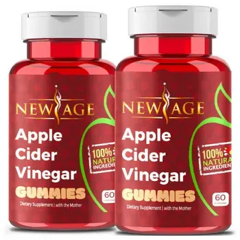 New Age Apple Cider Vinegar Gummies With Mother