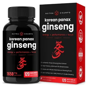 NutraChamps Korean Red Panax Ginseng