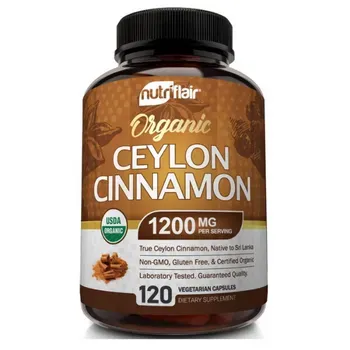 NutriFlair Organic Ceylon Cinnamon