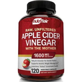Nutriflair Raw, Unfiltered Apple Cider Vinegar Pills