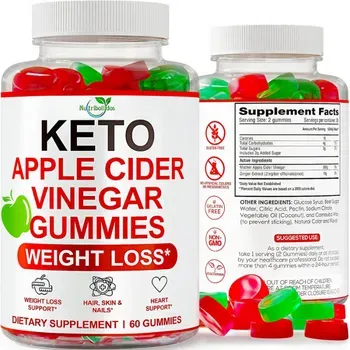 Nutribolidos Keto Apple Cider Vinegar Gummies