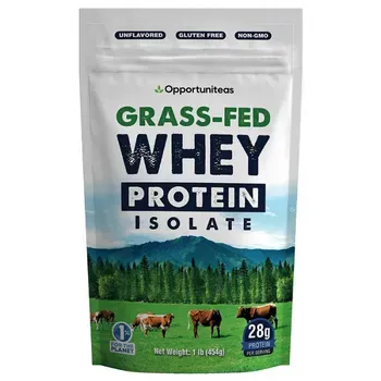 Opportuniteas Grass Fed Whey Isolate Protein Powder